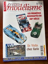 Auto Modèlisme n°54 du 1/2001; En visite chez Ilario/ BMW F2/ Ford Bird 1/43e