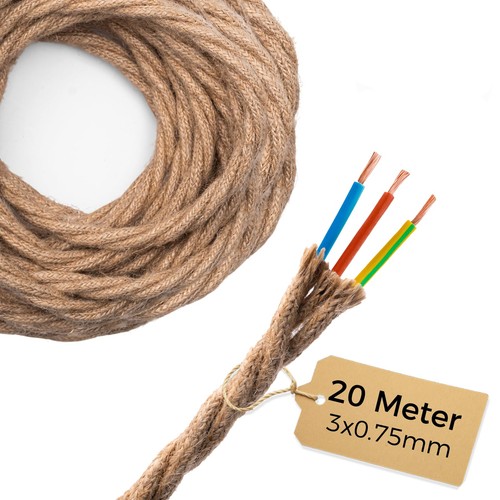 Mètres câble textile - de,