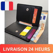 Portefeuille Noir Compact