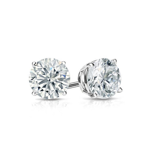 Boucle oreille clou diamant - d'oreille,