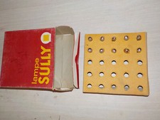 LOT AMPOULES COMPTEUR MOBYLETTE MOTOBECANE...MOTOCONFORT 6 VOLTS.