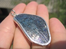 925 Silver Old Roman Glass