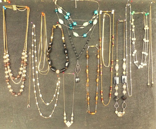 Lot colliers fantaisie - colliers,