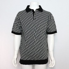 Dior Polo en Maille à Motif