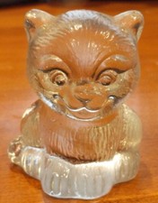 Cute Solid Glass Cat Kitten