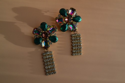 Boucles oreilles vintage en - vintage,