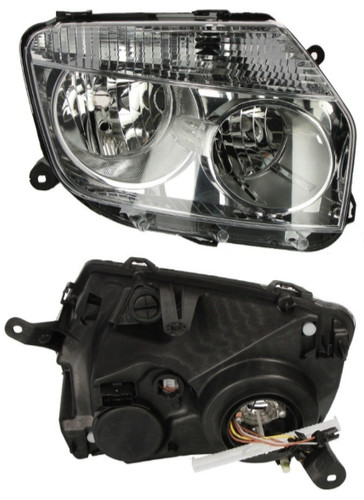 Phare moteur avant - +,