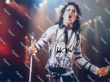 MICHAEL JACKSON Photo Signée