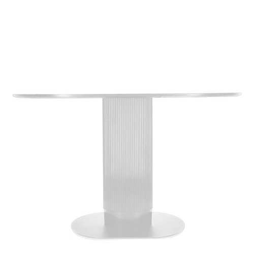 Table ovale blanche maxim - table,