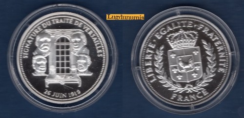 Médaille signature traité - signature,