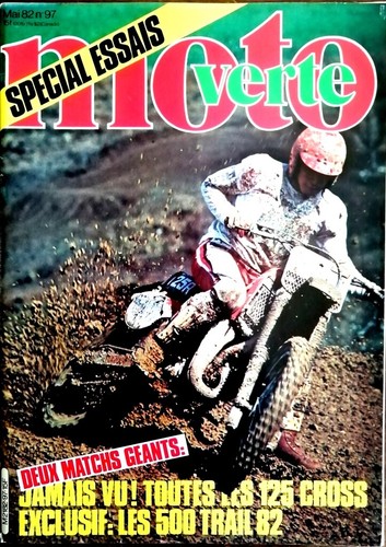 Moto verte mai 1982 - moto,