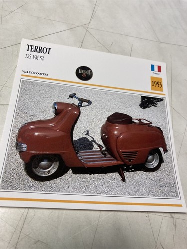 Terrot scooter 125 - vm, 1953