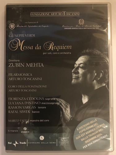 Dvd giuseppe verdi messa - ",