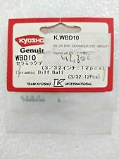 Kyosho WBD10 Ceramic Diff Ball 3/32 (12pcs) TF5 Ultima RB5 Lazer ZX5 Vintage New