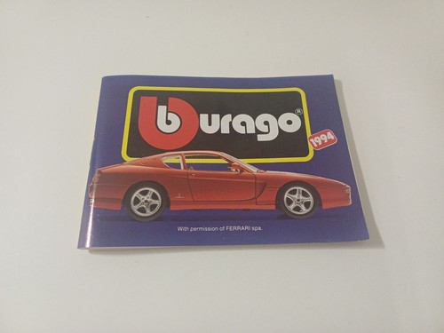 Catalogue burago 1994 - catalogue,