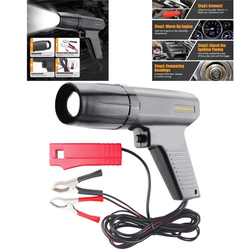 Lampe stroboscopique 12v pour - stroboscopique,