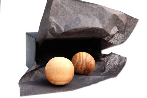 Billes anti stress bois - anti-stress, en