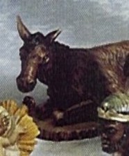 Figurine De Crèche Âne 22 Cm Crèche Italie Par Faro