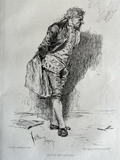 Fortuny HelioGravure Portrait Homme Renaissance