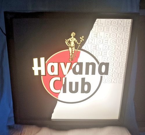 Enseigne lumineuse havana club - lumineuse,
