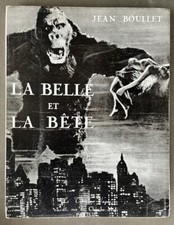 THE BEAUTY AND THE BEAST (1958) JEAN BOULLET - FRENCH BOOK about horror & SF
