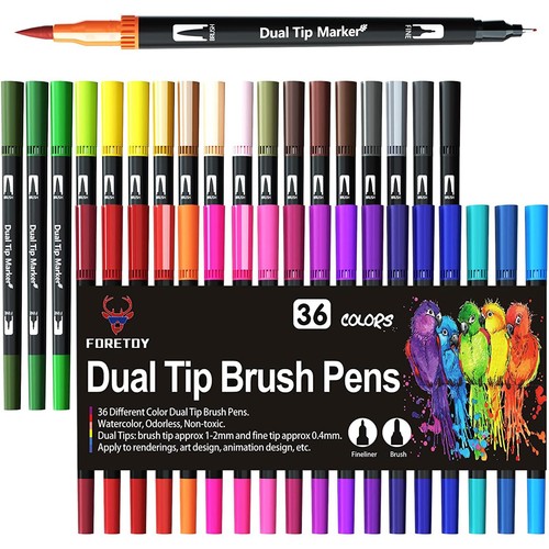 Feutres coloriage couleurs - feutres,