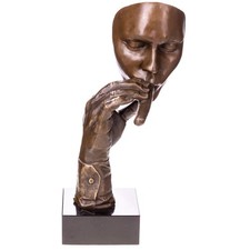 Statue moderne en bronze d'un