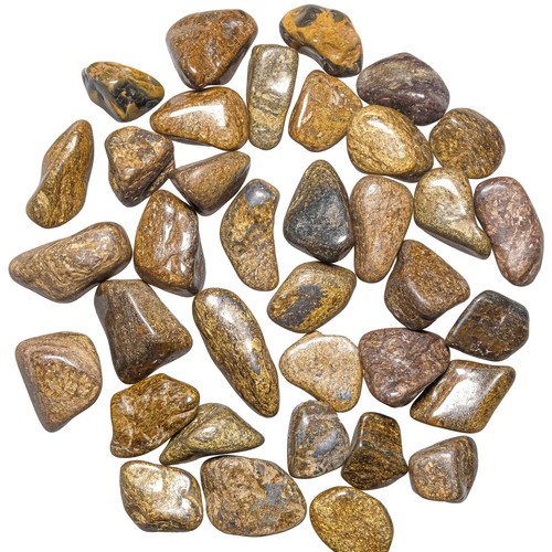 Pierres roulées bronzite 2 - -,