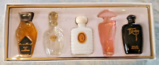 5 miniatures parfum anciennes (Années 1980-1990)