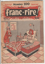 Franc-rire ! Spécial Numéro 100 1962 humour dessin 