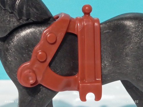 Playmobil arnes marron cheval - marron,