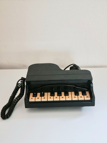Ancien téléphone piano - ancien, comoc