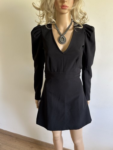 Robe noire manches - noire,