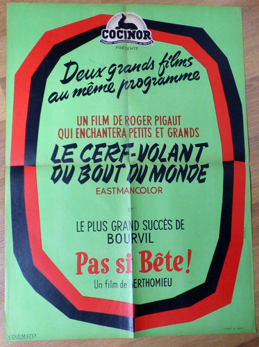 Affiche ancienne 60x80 cocinor - 60x80,
