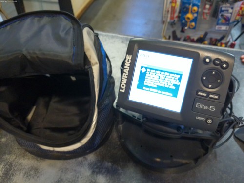 Lowrance elite fishfinder - lowrance,