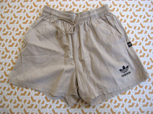 Short adidas trefoil beige - adidas,