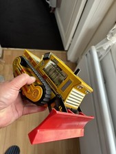 Bulldozer Jouet Tôle Ancien