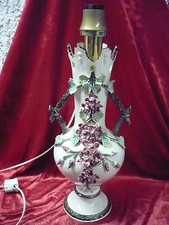 Belle Vieux Lampe De Table En