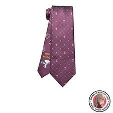 Cravate neuve PEANUTS Snoopy PND48168 rouge marque SNOOPY cadeau cravate