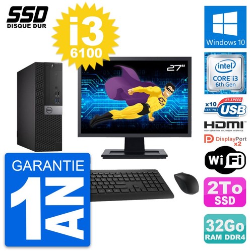 Dell 5050 sff ecran - pc,