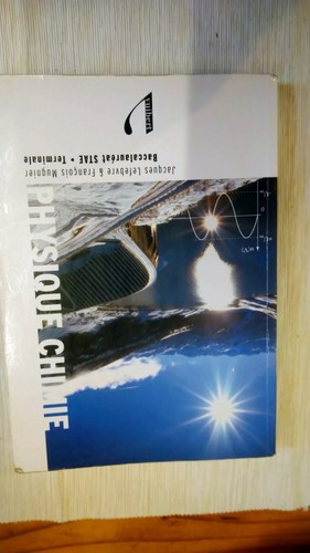Livre physique chimie - livre,