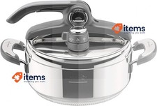 Lagostina Acier Inoxydable Induction Et Gaz Poêle 3.5L Avec Recette Livre - 3.5