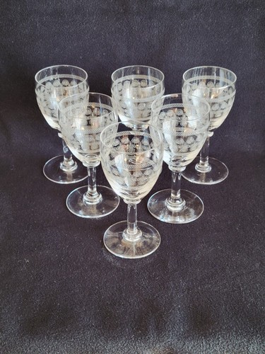 Anciens verres pied a - anciens,