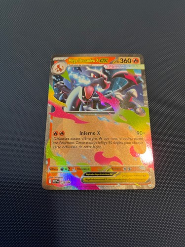 Carte pokémon méga - pokémon, méga-dracaufeu