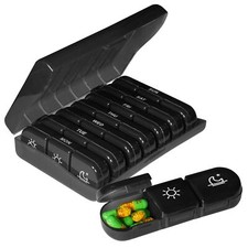 Pilulier Semainier Français Type de Tiroir Pilulier Semaine Matin Midi Soir S...