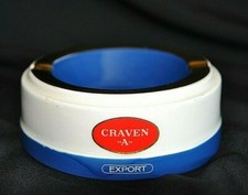 ANCIEN CENDRIER CERAMIQUE CRAVEN "A" EXPORT