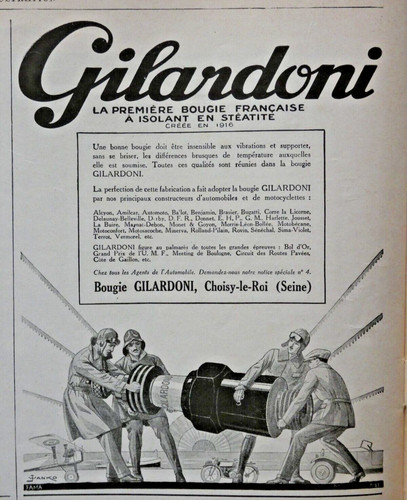 Publicité presse 1927 - de,