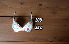 Valeur 76 Euros Lou 85 C Neuf  Soutien gorge lingerie bra BH underwear