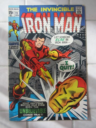 Iron man comics - iron, us