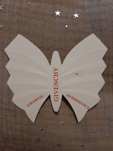 Carte parfumée perfume card - -,